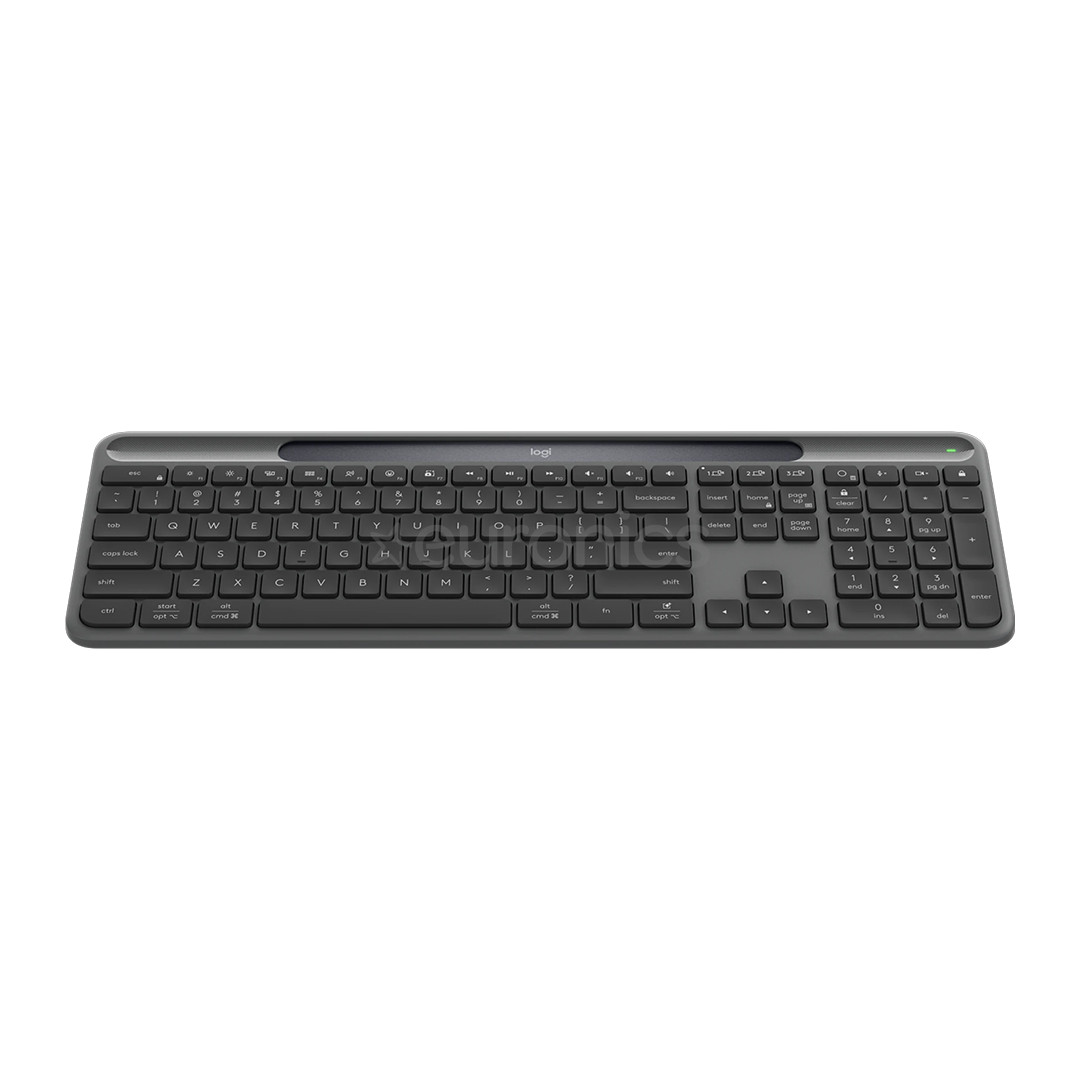 Logitech Signature Slim Solar+ K980, SWE, must - Juhtmevaba klaviatuur