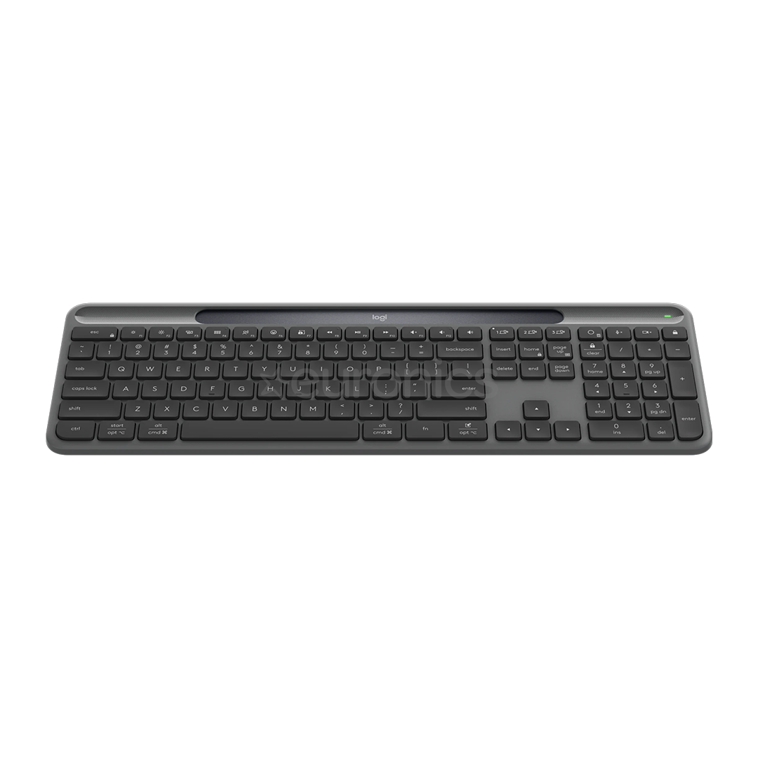 Logitech Signature Slim Solar+ K980, SWE, must - Juhtmevaba klaviatuur