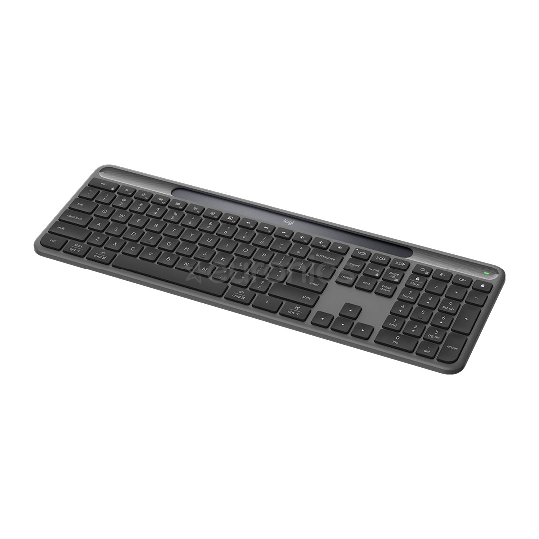 Logitech Signature Slim Solar+ K980, US, must - Juhtmevaba klaviatuur