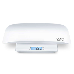 Beurer Polly, white - Multifunctional pet scale PP170