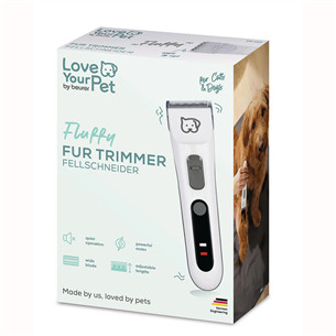Beurer PP 110 „Fluffy“, valge - Lemmiklooma trimmer