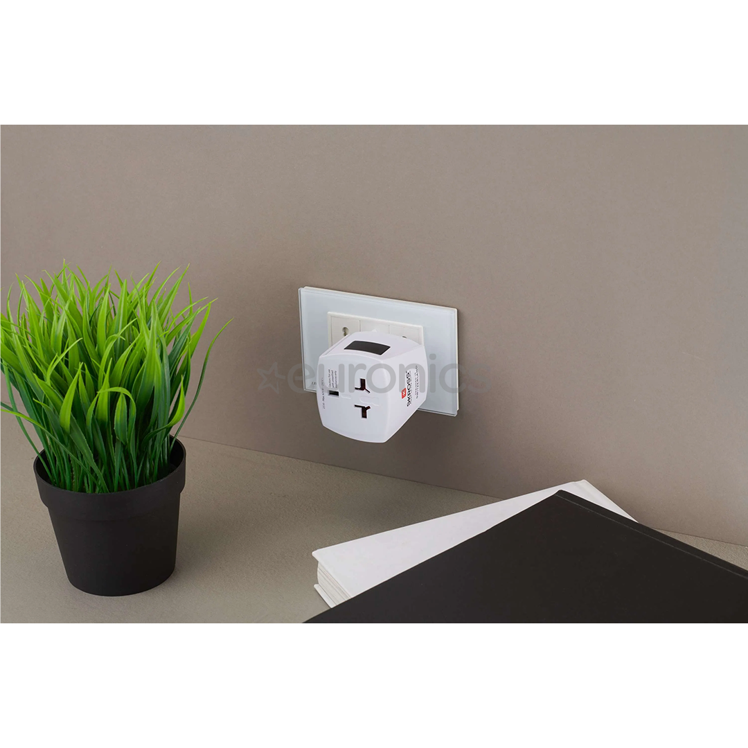 Skross MUV Micro, valge - Reisiadapter