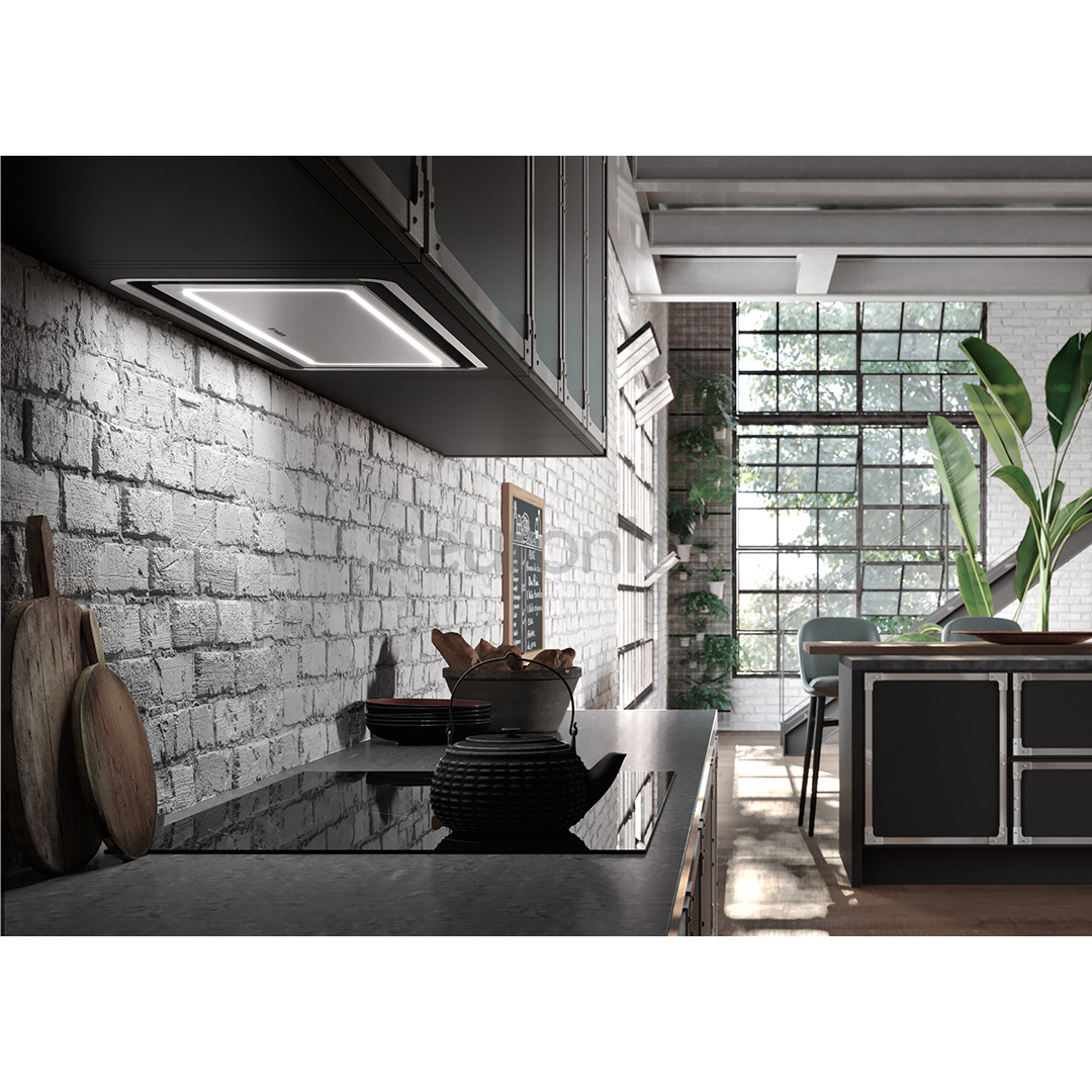 Faber IN-LIGHT X KL A70/2, 710 m³/h, laius 70 cm, roostevaba teras - Integreeritav õhupuhasti