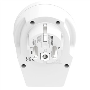 Skross World to Europe, USB-A, USB-C, white - Travel adapter