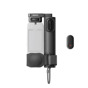Insta360 Foldable 2-in-1 Selfie Stick, tumehall - Kaamerastatiiv
