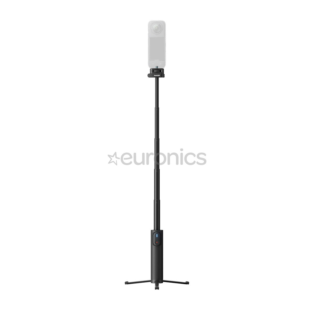 Insta360 Foldable 2-in-1 Selfie Stick, tumehall - Kaamerastatiiv