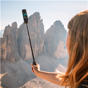 Insta360 Foldable 2-in-1 Selfie Stick, tumehall - Kaamerastatiiv