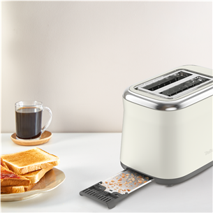 Tefal Collection, Retro, ​​850 Вт, бежевый - Тостер