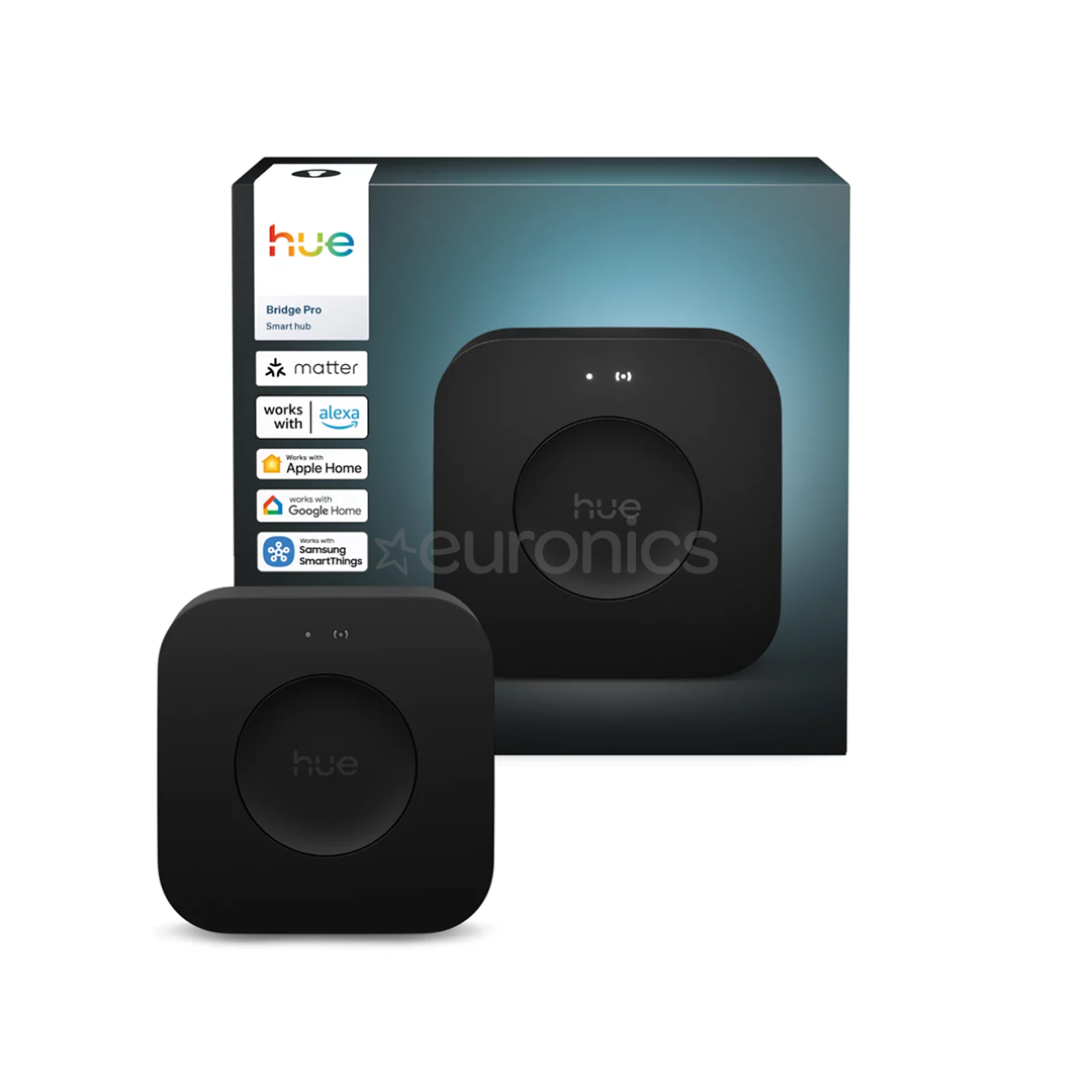Philips Hue Bridge Pro, must - Nutikodu keskjaam
