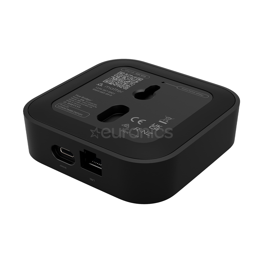 Philips Hue Bridge Pro, must - Nutikodu keskjaam