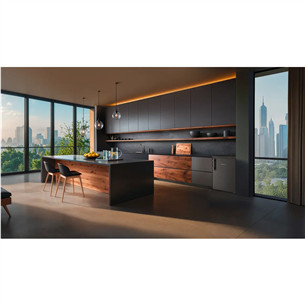 Liebherr, 125 L, height 85 cm, dark grey - Cooler