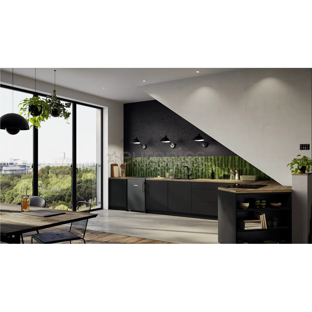 Liebherr, 125 L, height 85 cm, dark grey - Cooler