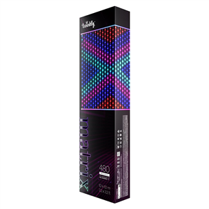 Twinkly Matrix, 100 x 100 cm, RGB, clear - LED light curtain