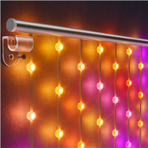 Twinkly Matrix, 100 x 100 cm, RGB, clear - LED light curtain