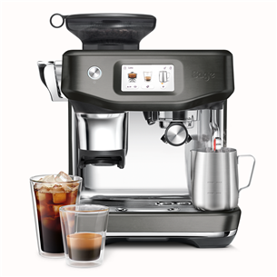 Sage the Barista Touch™ Impress, Cold Extraction, black stainless steel - Espresso machine SES882BST