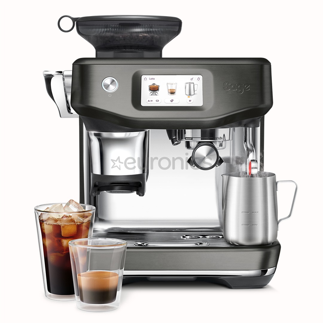 Sage the Barista Touch™ Impress, Cold Extraction, black stainless steel - Espresso machine