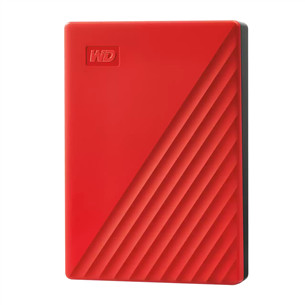 Western Digital My Passport, 6 TB, punane - Väline HDD WDBR9S0060BRD-WESN