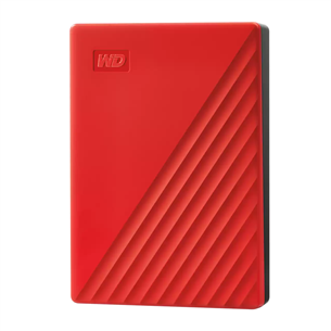 Western Digital My Passport, 6 TB, red - External HDD