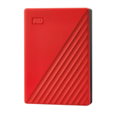 Western Digital My Passport, 6 TB, red - External HDD
