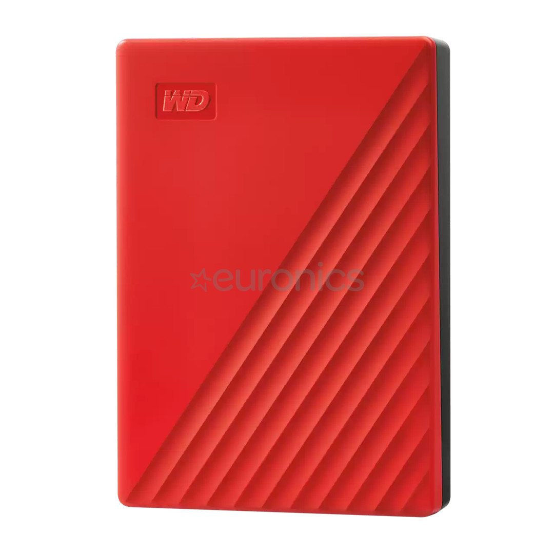 Western Digital My Passport, 6 TB, punane - Väline HDD
