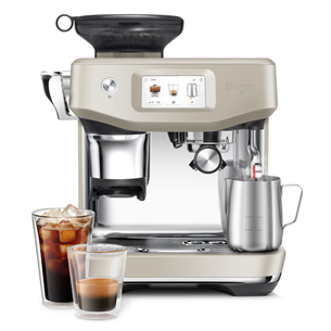 Sage the Barista Touch™ Impress, Cold Extraction, beige - Espresso machine SES882ALM