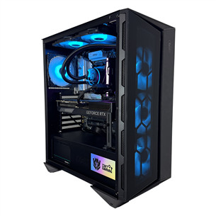 Intop Gaming R9 Aqua, Ryzen 9, 32 GB, 1 TB, RTX 5070Ti, black - Desktop PC