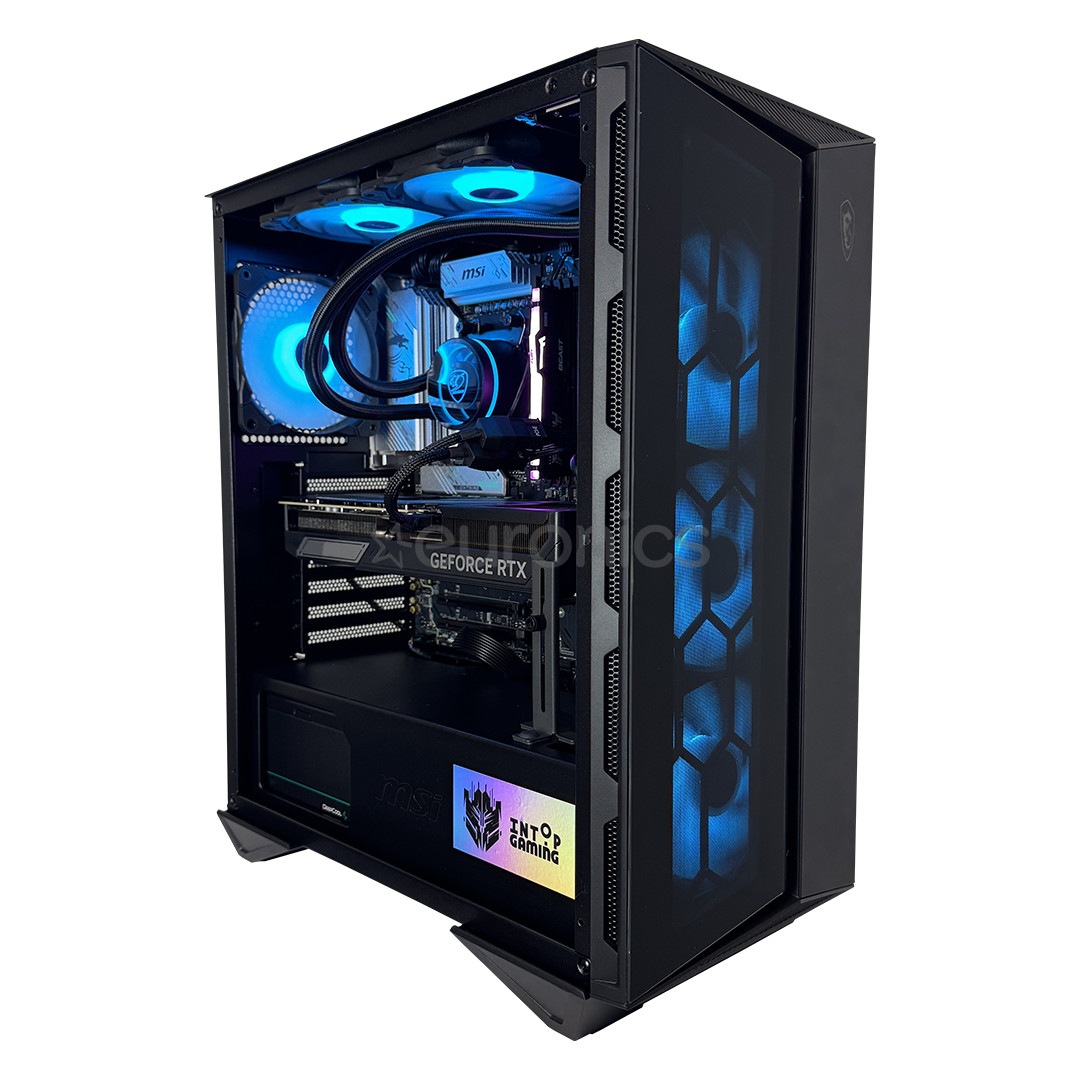 Intop Gaming R9 Aqua, Ryzen 9, 32 GB, 1 TB, RTX 5070Ti, black - Desktop PC
