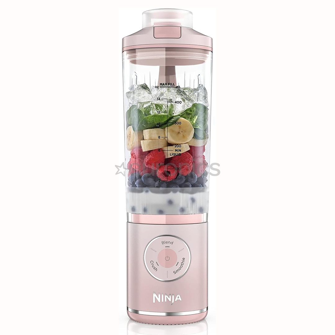 Ninja Blast Max, roosa - Kaasaskantav juhtmevaba blender