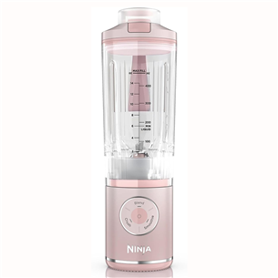 Ninja Blast Max, pink - Portable cordless blender