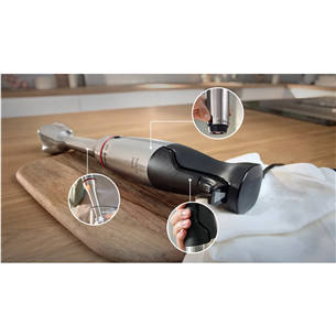 Bosch ErgoMaster, Seeria 6, 1200 W, roostevaba teras - Saumikser