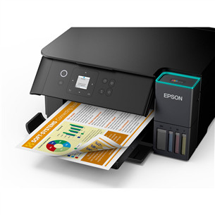 Epson EcoTank L4360 Duplex, must - Multifunktsionaalne värvi-tindiprinter