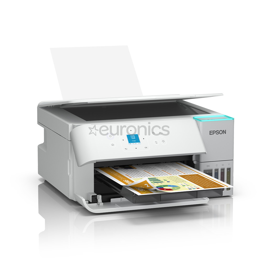 Epson EcoTank L4366 Duplex, valge - Multifunktsionaalne värvi-tindiprinter