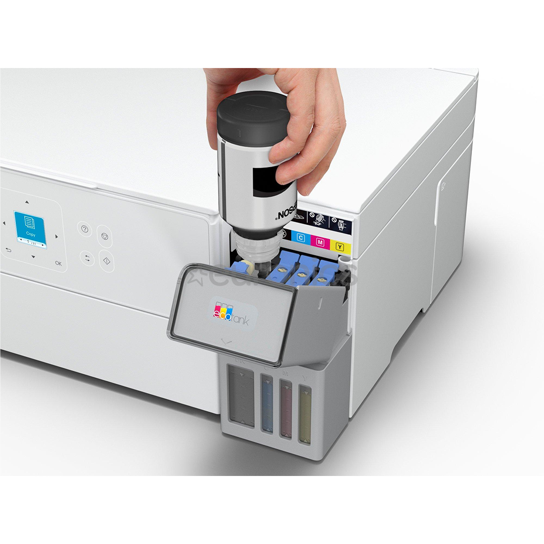 Epson EcoTank L4366 Duplex, белый - Многофункциональный цветной струйный принтер