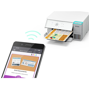 Epson EcoTank L4366 Duplex, белый - Многофункциональный цветной струйный принтер
