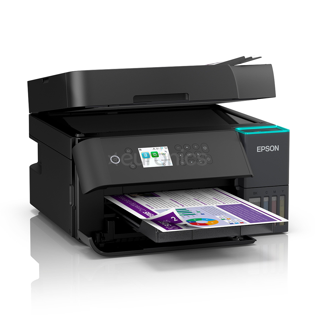 Epson EcoTank L6370 Duplex, черный - Многофункциональный цветной струйный принтер