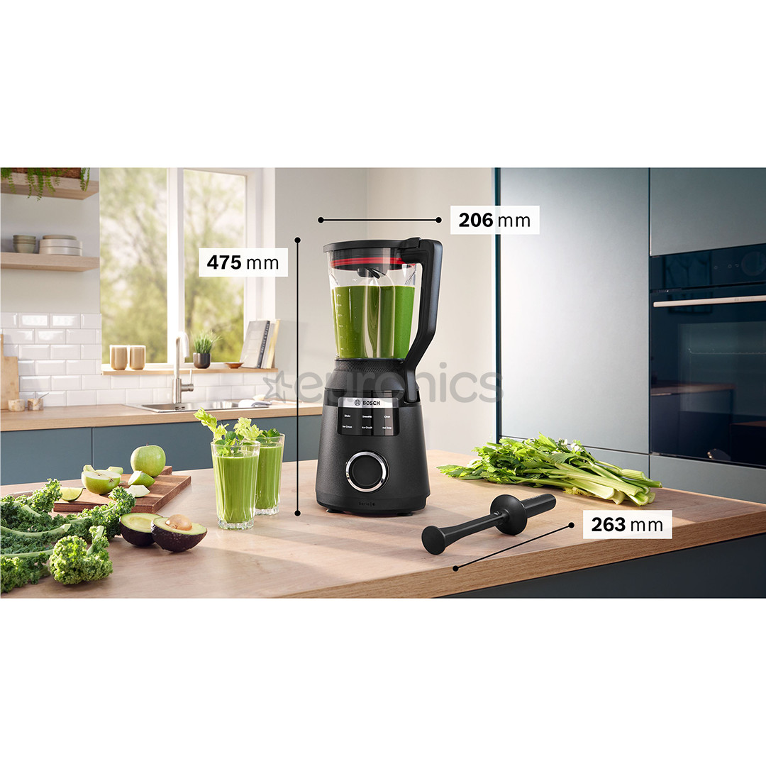 Bosch VitaPower, 1800 W, must - Suure jõudlusega blender