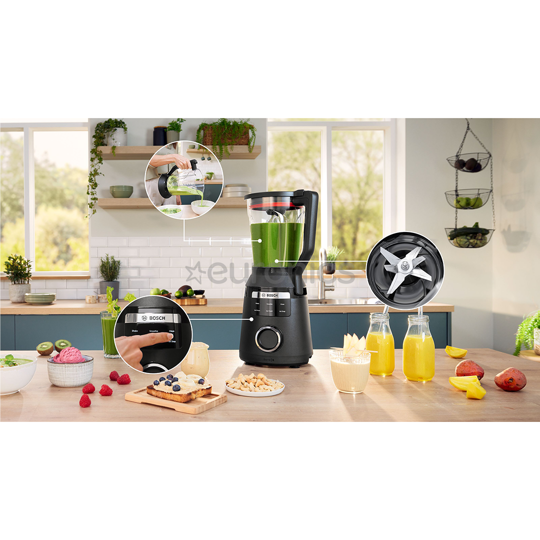 Bosch VitaPower, 1800 Вт, черный - Высокопроизводительный блендер
