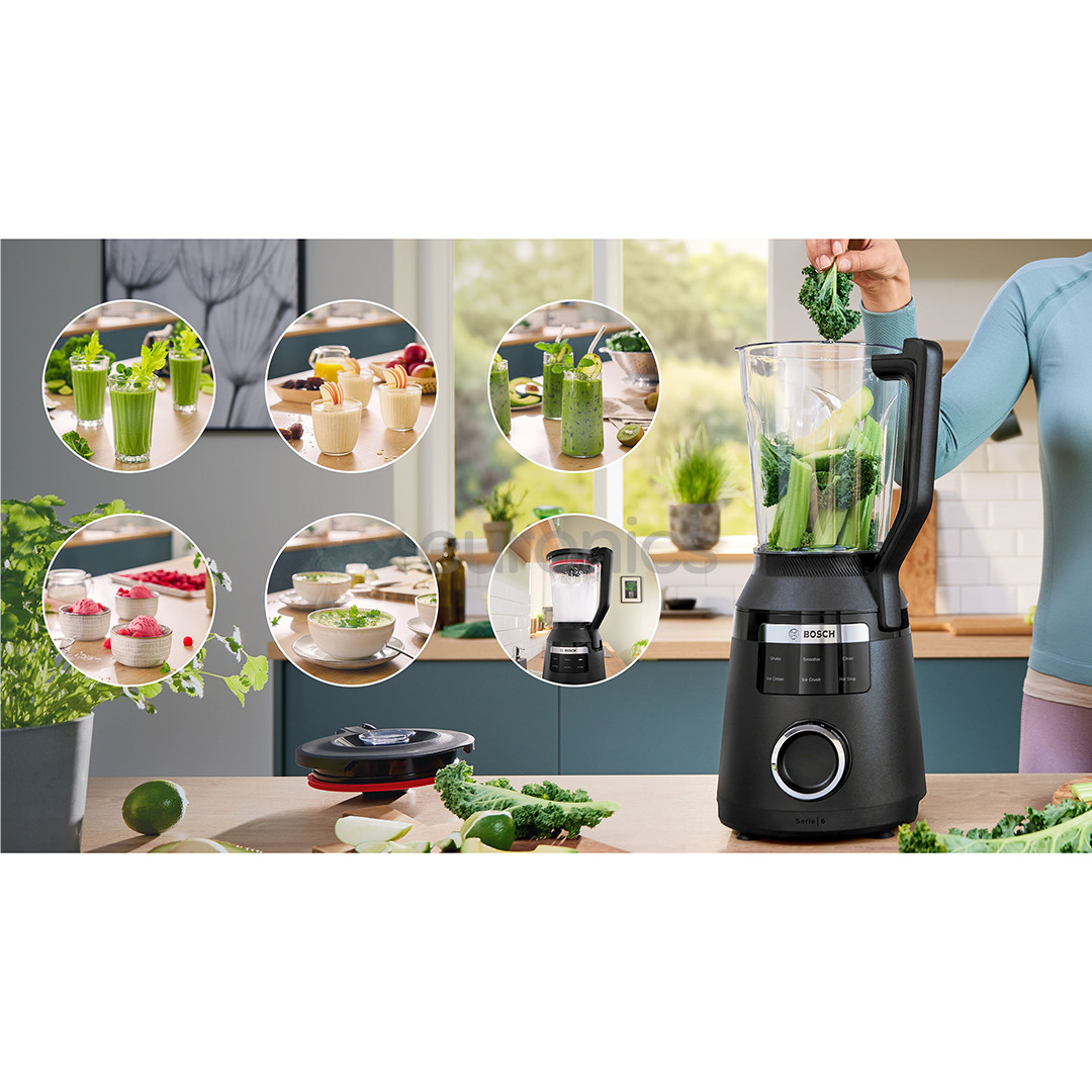 Bosch VitaPower, 1800 W, must - Suure jõudlusega blender