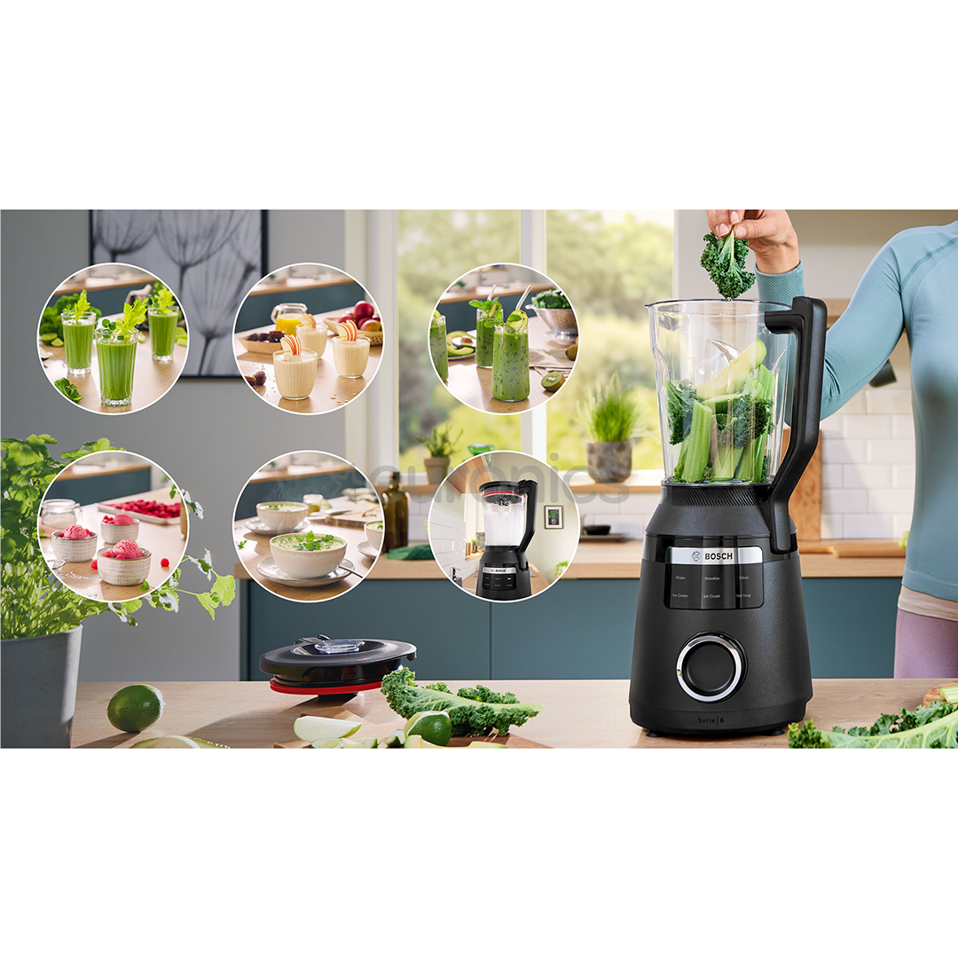 Bosch VitaPower, 1800 Вт, черный - Высокопроизводительный блендер