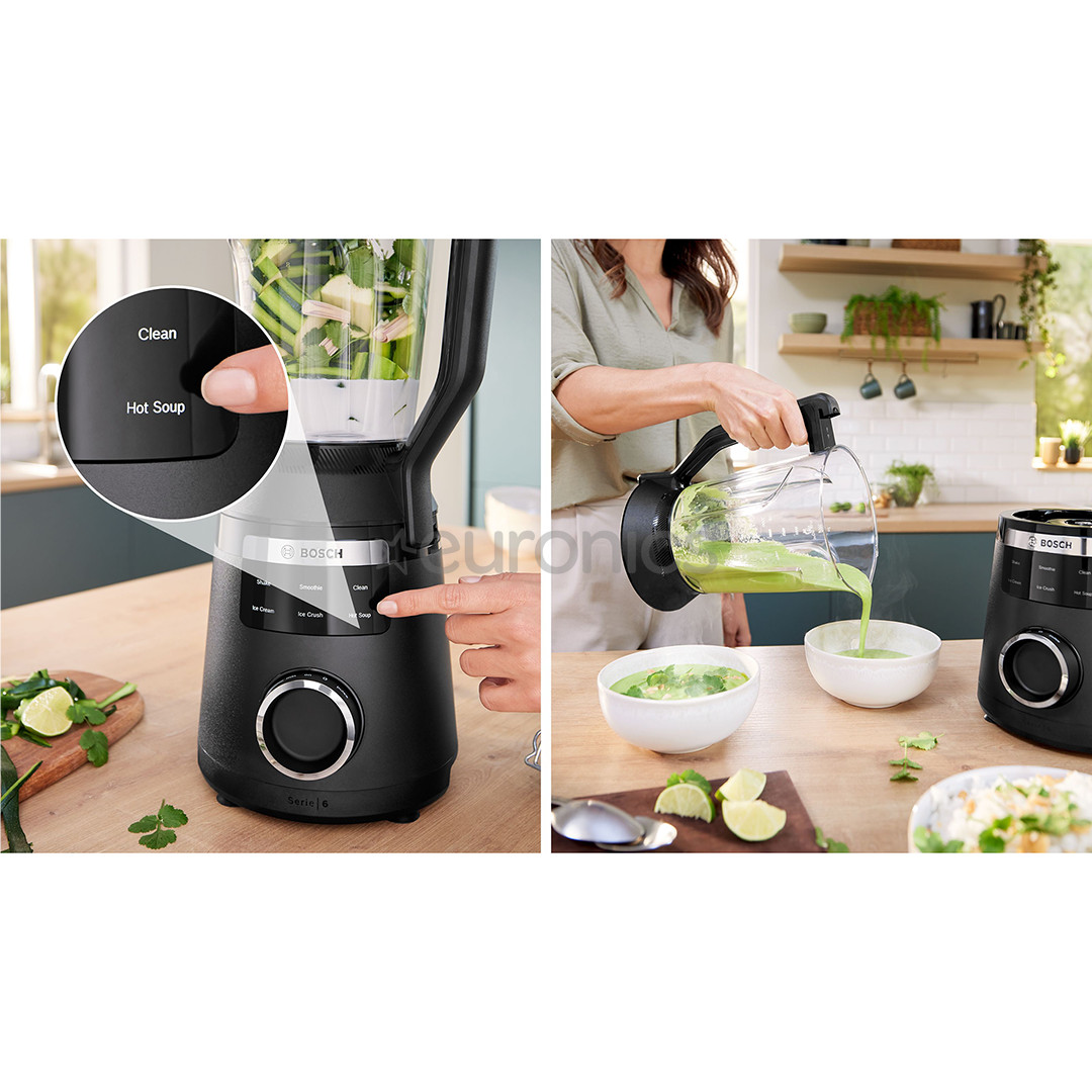 Bosch VitaPower, 1800 W, must - Suure jõudlusega blender