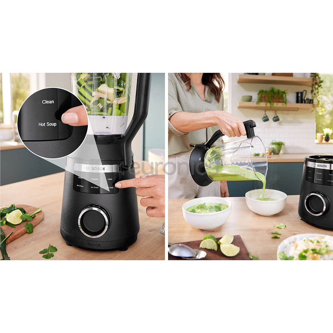 Bosch VitaPower, 1800 Вт, черный - Высокопроизводительный блендер