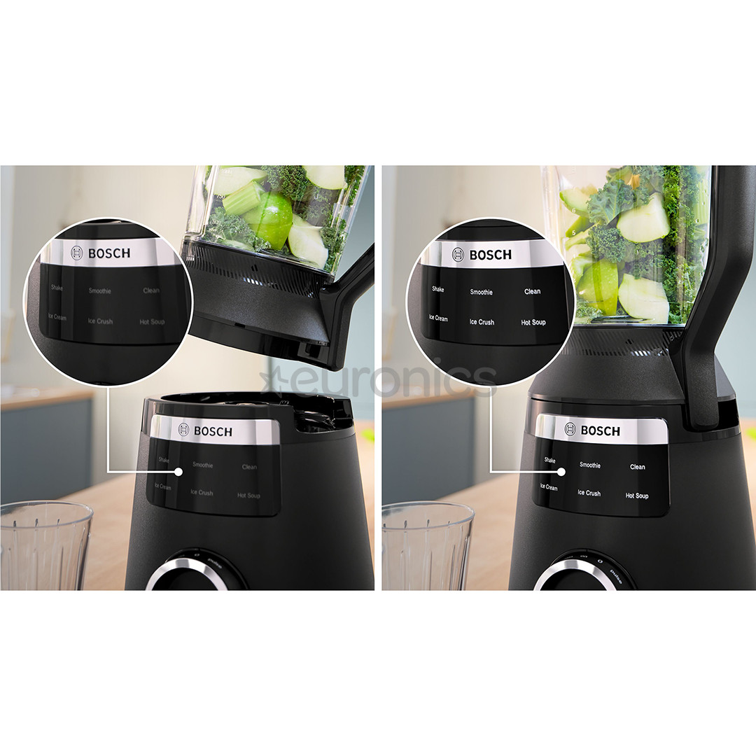 Bosch VitaPower, 1800 W, must - Suure jõudlusega blender