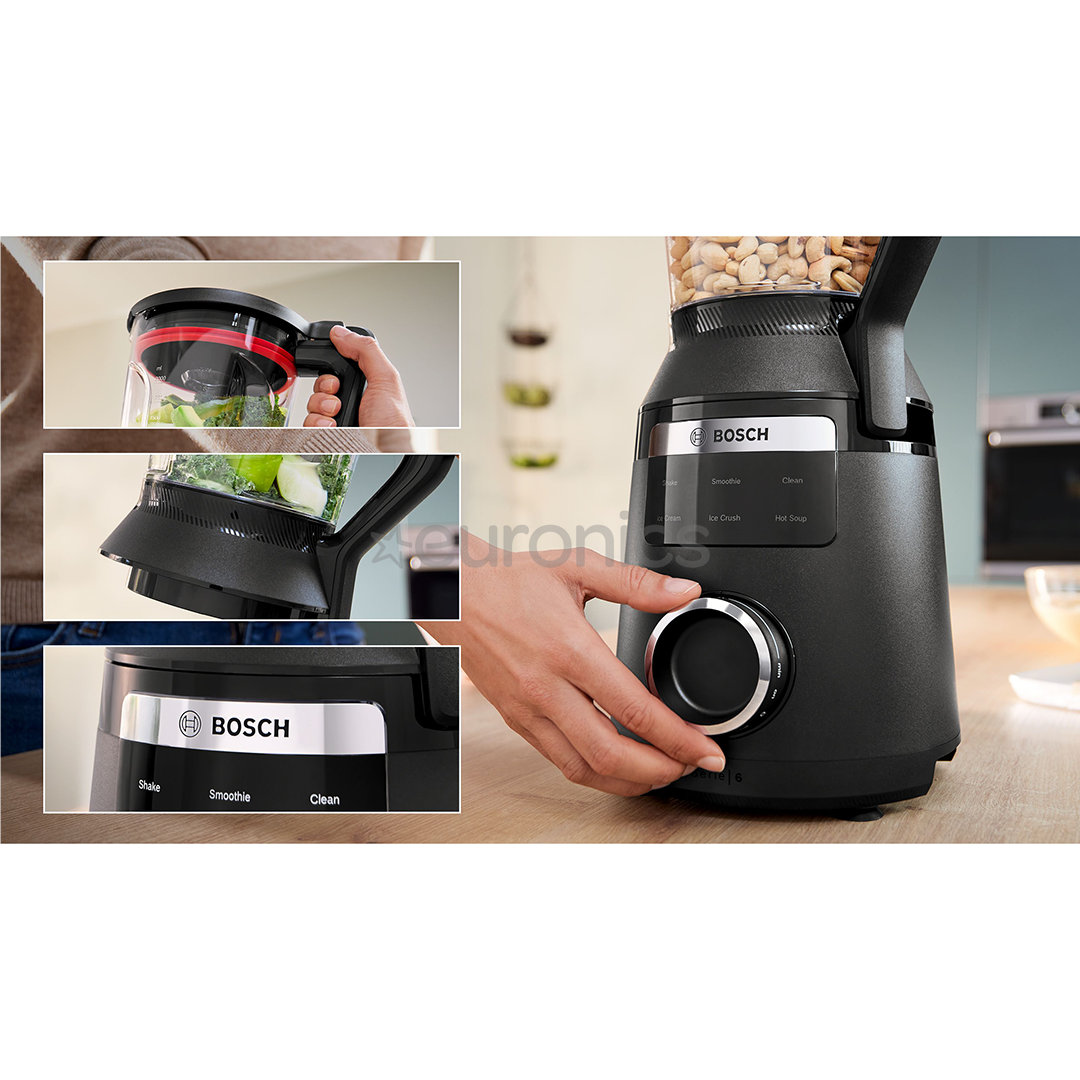 Bosch VitaPower, 1800 Вт, черный - Высокопроизводительный блендер