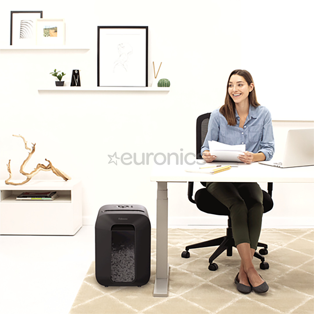 Fellowes Powershred LX45, must - Paberipurustaja