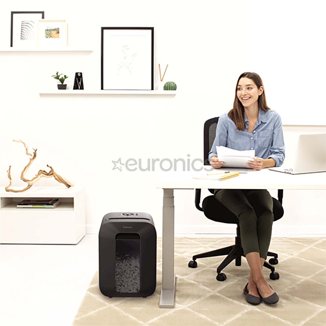 Fellowes Powershred LX45, черный - Измельчитель бумаги
