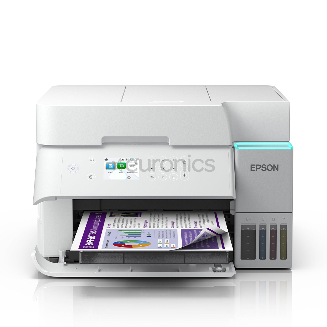 Epson EcoTank L6376 Duplex, белый - Многофункциональный цветной струйный принтер