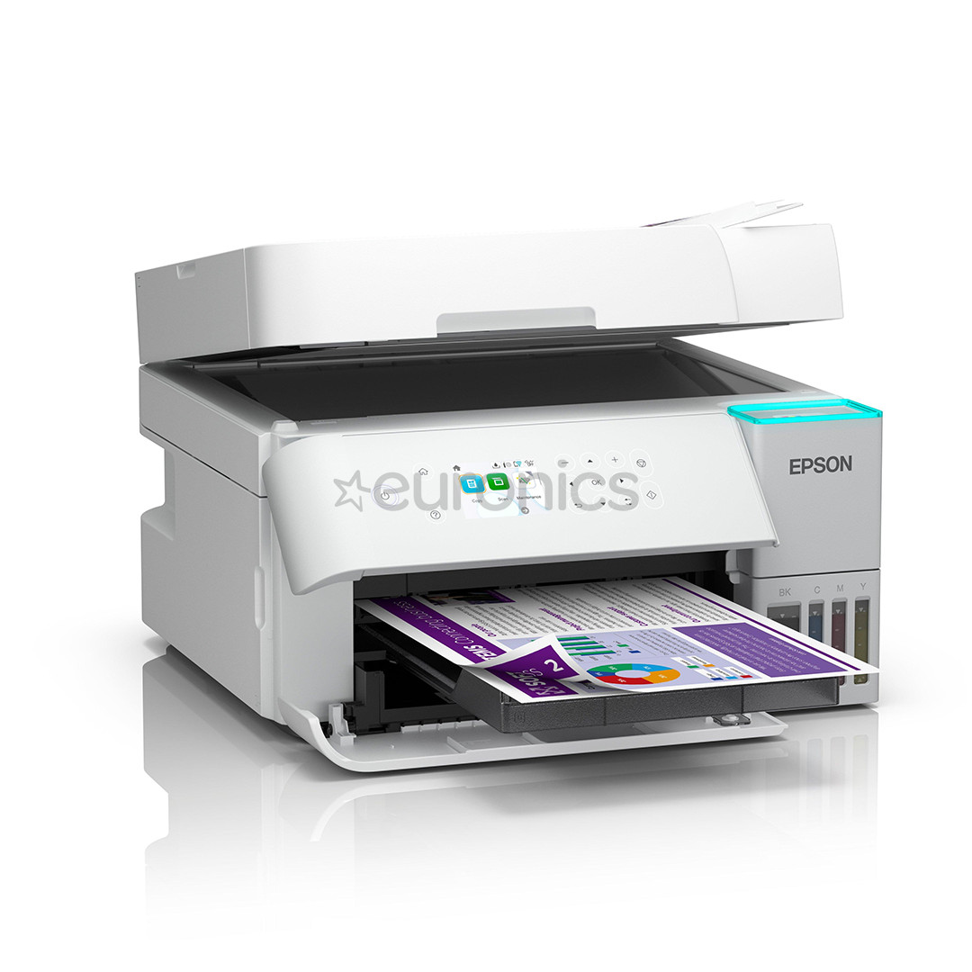 Epson EcoTank L6376 Duplex, valge - Multifunktsionaalne värvi-tindiprinter