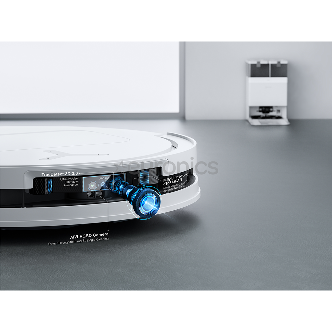 Ecovacs Deebot T50 PRO OMNI Gen2, Wet & Dry, white - Robot vacuum cleaner