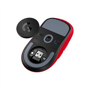 Logitech Pro X Superlight 2SE, punane - Juhtmevaba hiir