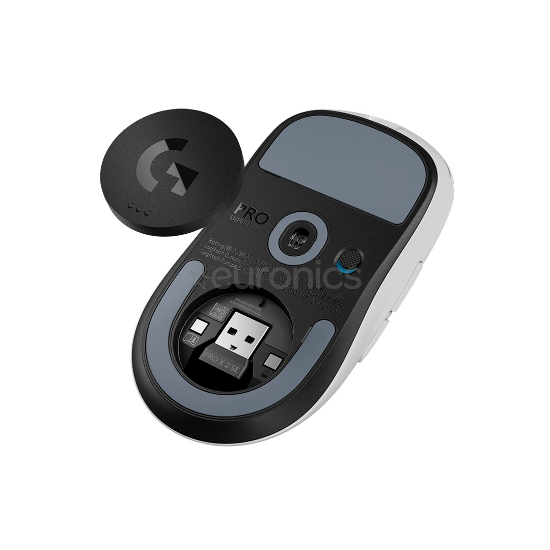 Logitech Pro X Superlight 2SE, valge - Juhtmevaba hiir